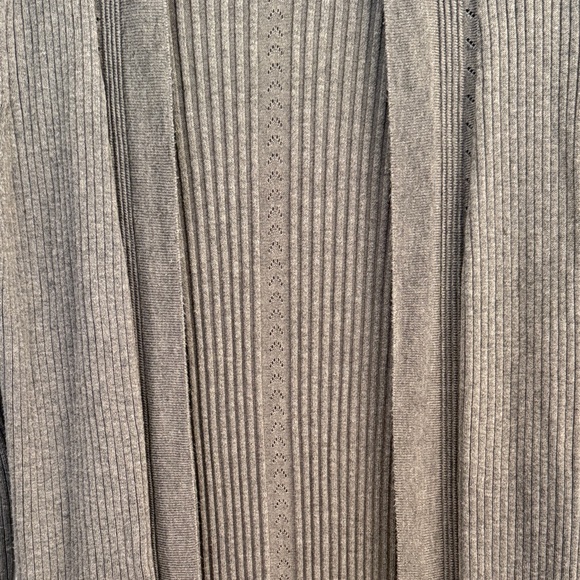 Time and Tru Heather Gray Open Cardigan - Picture 3 of 3